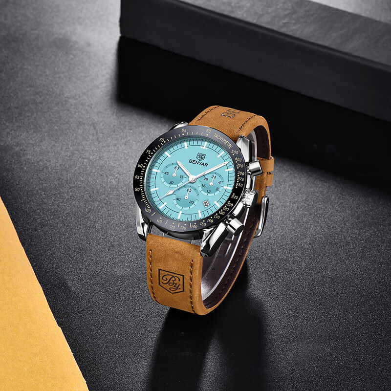 TSAR BOMBA Benyar Men's Quartz Watch Casual Business Self-Gift for Boyfriend, Student Exam Watch Father's Day Gift 12