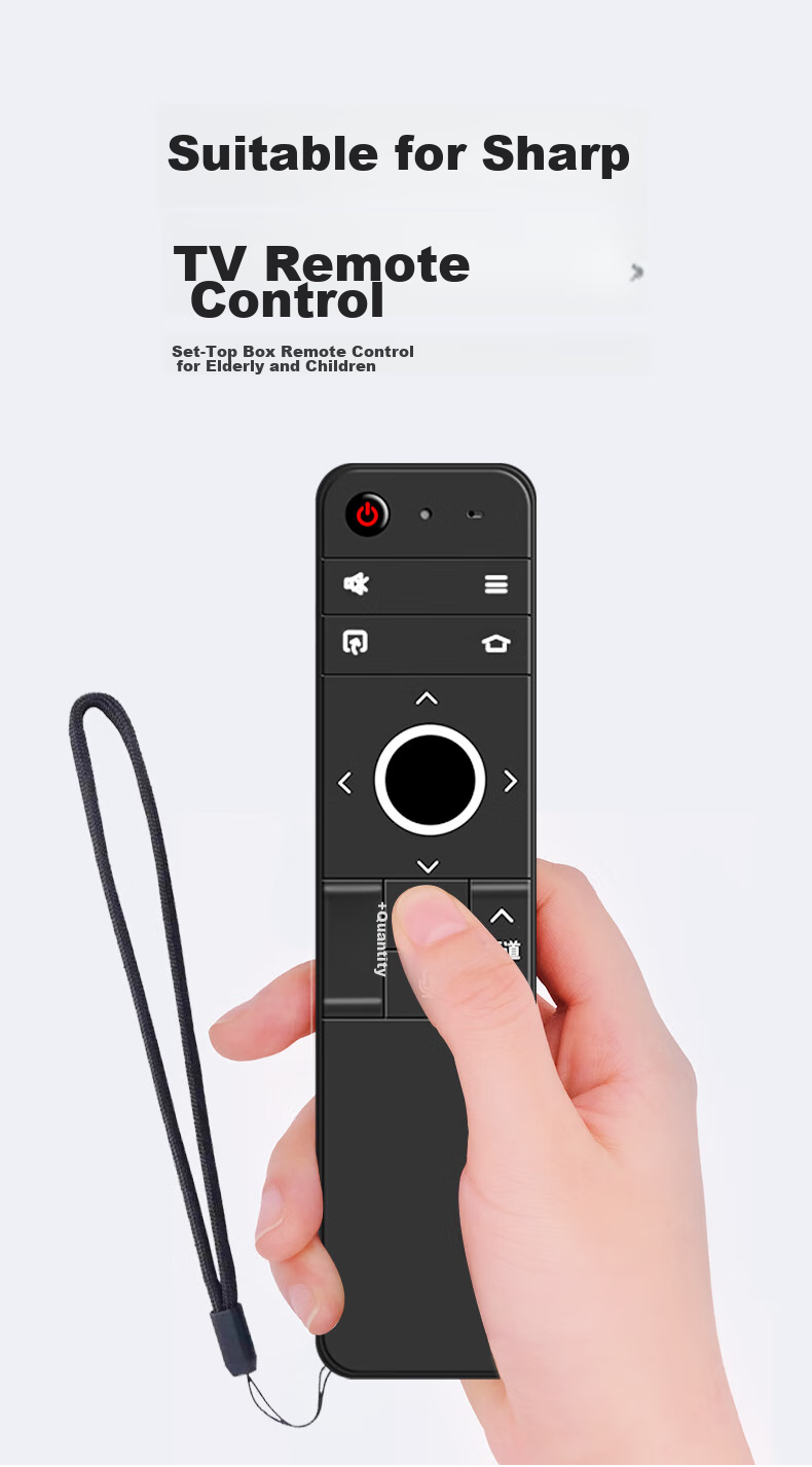 Beishi Bluetooth Voice Remote Control for Sharp LCD TV, Compatible with GB255WJ Universal, 50TX6100A LCD TV Remote Control Board, Voice Model 1