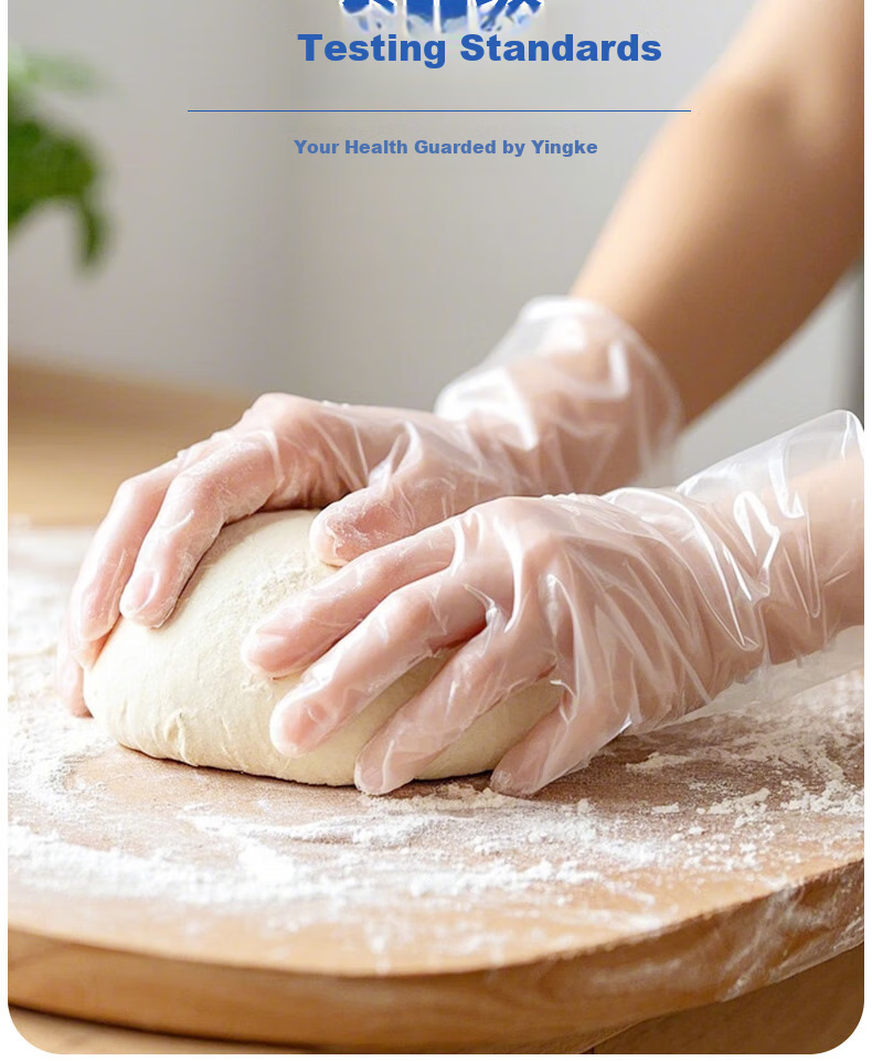 INTCO Disposable PVC Gloves, Household Cleaning Dishwashing Gloves, Thickened And Durable, 50 Pieces/box, XL Size 2