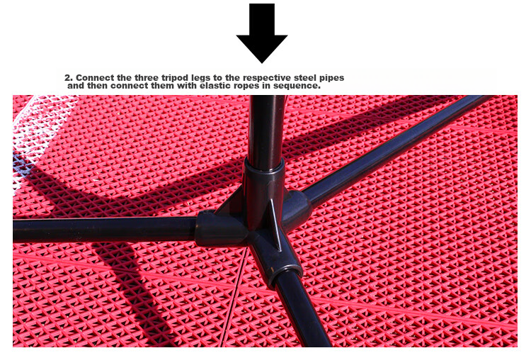 Amusi Badminton Net Stand, Portable Tennis Net Stand, 5.1 Meters Standard Type, Adjustable Height, Free Net Included 12