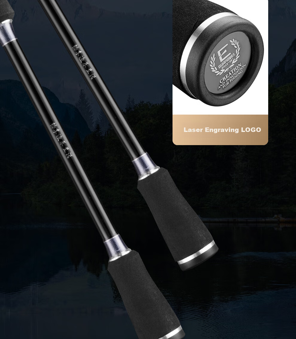 GW Sulong Second Generation Lure Rod, Straight Handle, 2.1 Meters, M Action, Spinning Reel, for Bass, Mandarin Fish, Topmouth Culter, Lure Rod Set 6