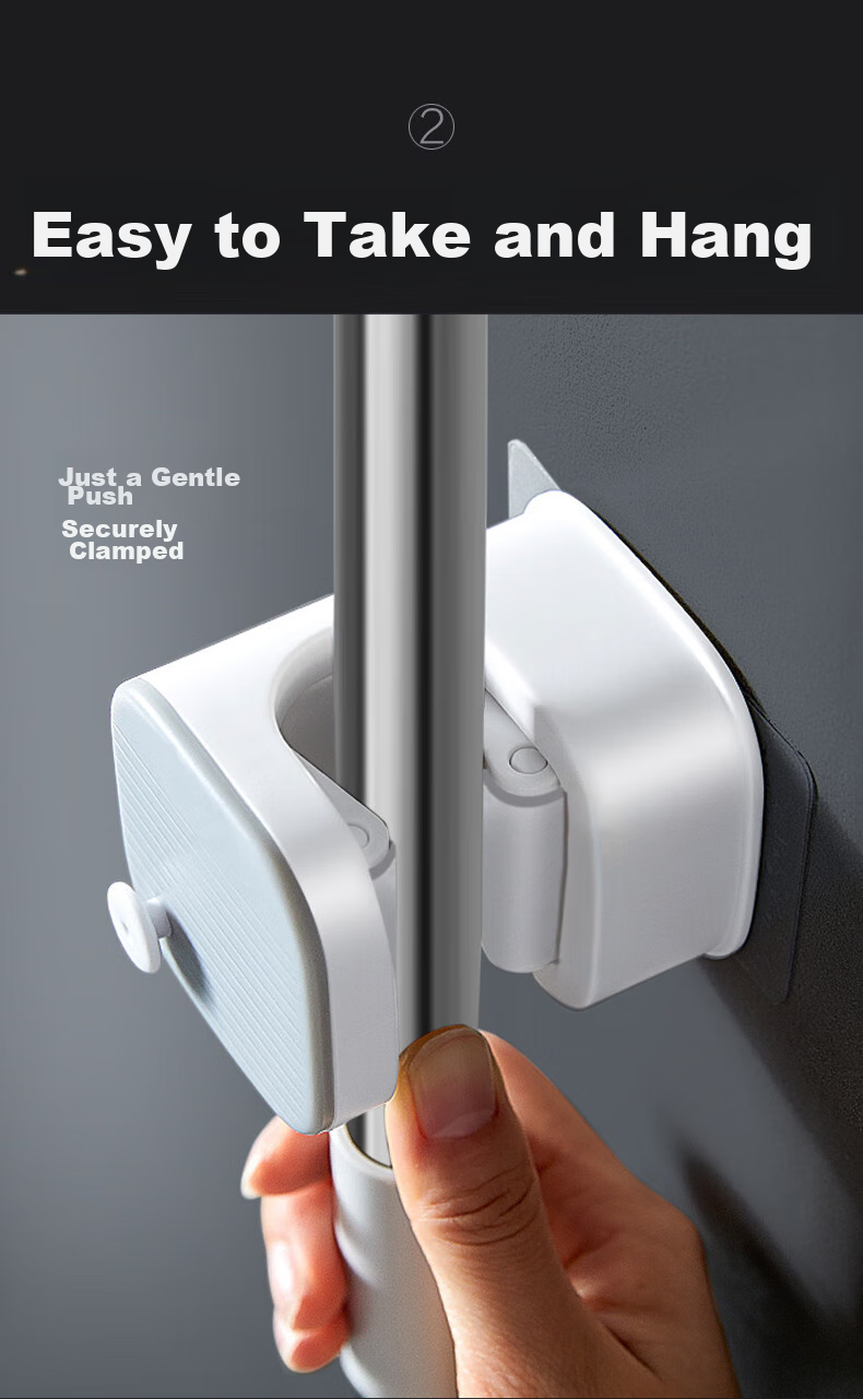 Dawei Face Basin Hook, No Drilling Required, Strong Adhesive, Bathroom Shower Basin Hanging Device, Storage Rack Y5 3