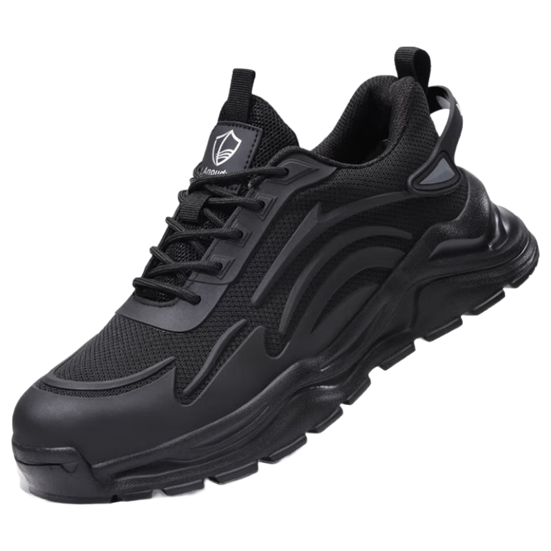 BlueOwl Shield Men's Summer Breathable Insulated 10KV Electrician Ultra-Light Safety Soft Sole Work Shoes D211B Size 36