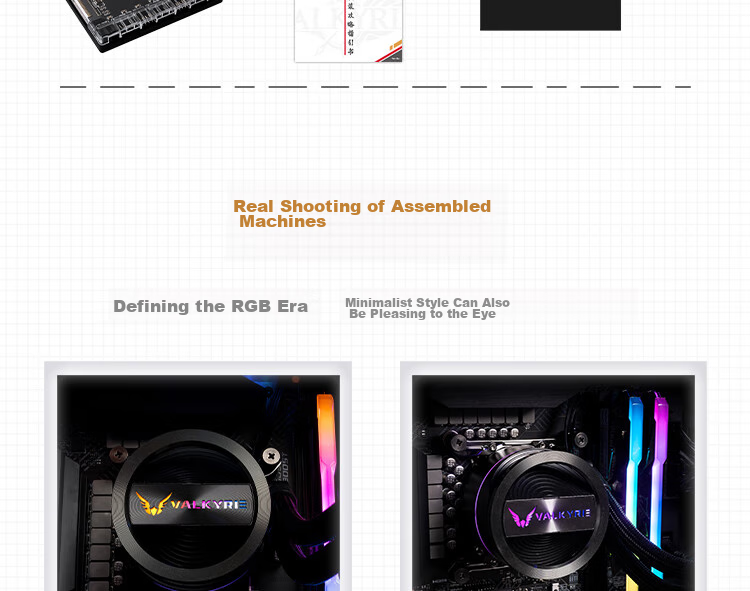 VALKYRIE A360 VK All-In CPU Water Cooler, Multi-Platform Brackets, Supports LGA1700, ARGB Lighting Effects, Hidden Cable Management 17