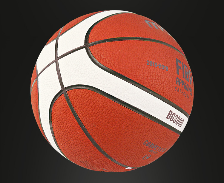 Molten Size 6 Basketball FIBA Approved B6G3800 Women's Youth Student Training Ball BG3800 5