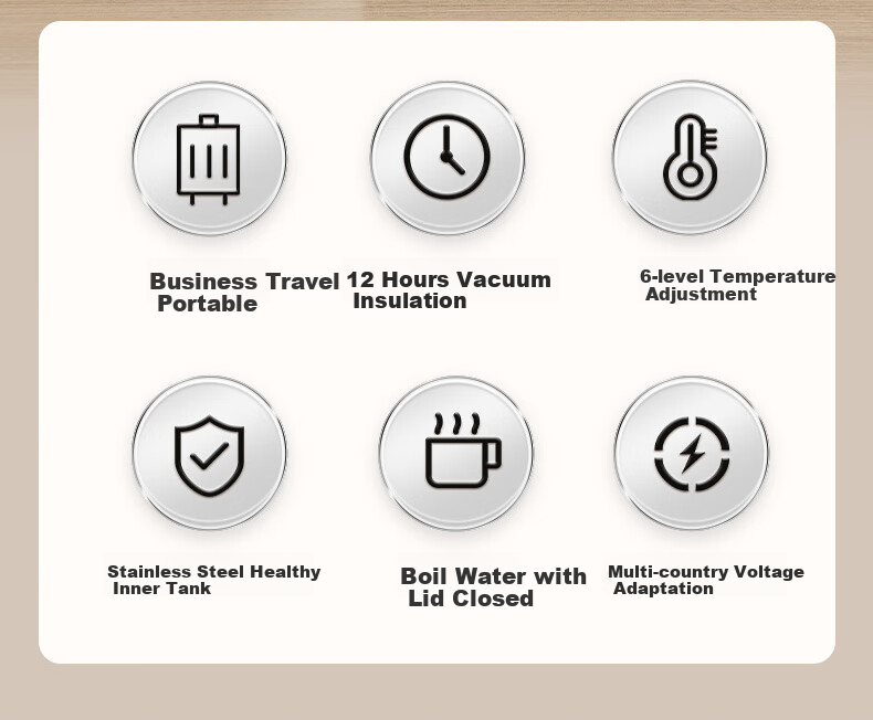 SUPOR Electric Kettle, Water Boiler, 0.3L Portable Insulated Kettle, 316 Stainless Steel Travel Electric Kettle, SW-03T01A 2