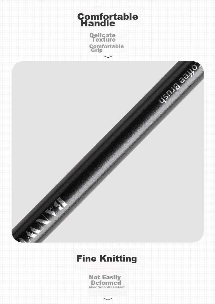 Banwushenghuo Coffee Brush, Coffee Machine Cleaning Brush, Coffee Grinder Cleaning Brush, Coffee Powder Sweeping Brush, Cleaning Brush, Washing Brush, Coffee Accessories 9