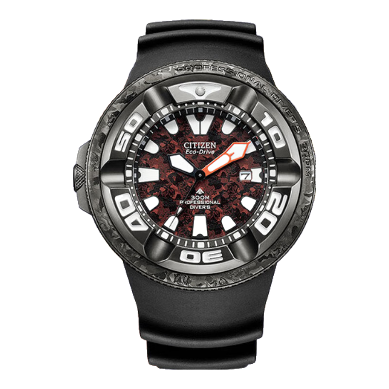CITIZEN Men's Watch Japanese-Korean Godzilla IP Edition PU Strap Sports Student Gift for Father's Day BJ8059-03Z
