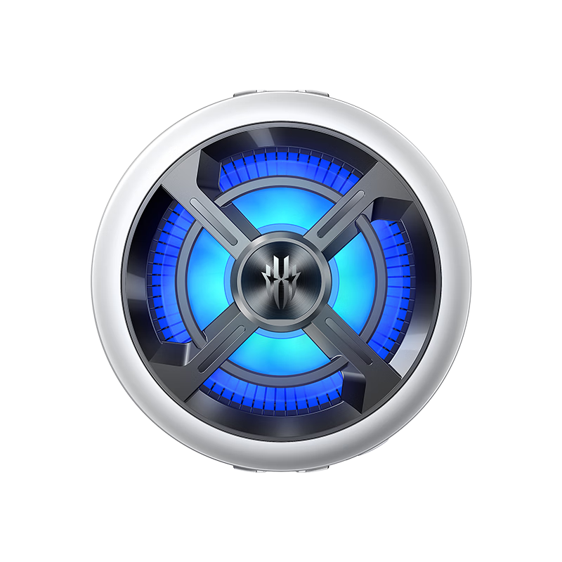 Nubiyahongmo Magnetic Cooling Fan 6AIr Phone Cooling Back Clip Gaming Semiconductor Cooling Device Suitable for Black Shark 4, OnePlus, Apple 17 Pro Max, Xiaomi IPad Tablet, IQOO, Huawei