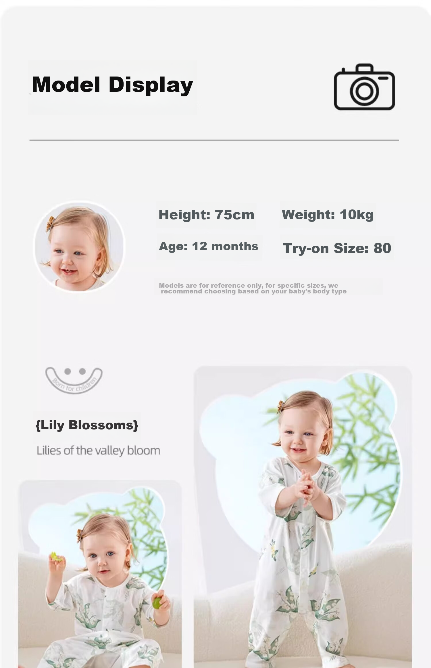 Beitaisi Baby Clothes Summer Thin Romper with Mesh Back, Breathable Three-Quarter Sleeve Air Conditioning Sleepwear 15