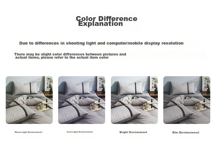 JD Original 100% Pure Cotton Four-Piece Bedding Set, All-Cotton Bedsheet And Duvet Cover, Antibacterial Bedding Set, 220*240cm, for 1.8/2 Meter Beds, Philadelphia Silhouette Patter 27