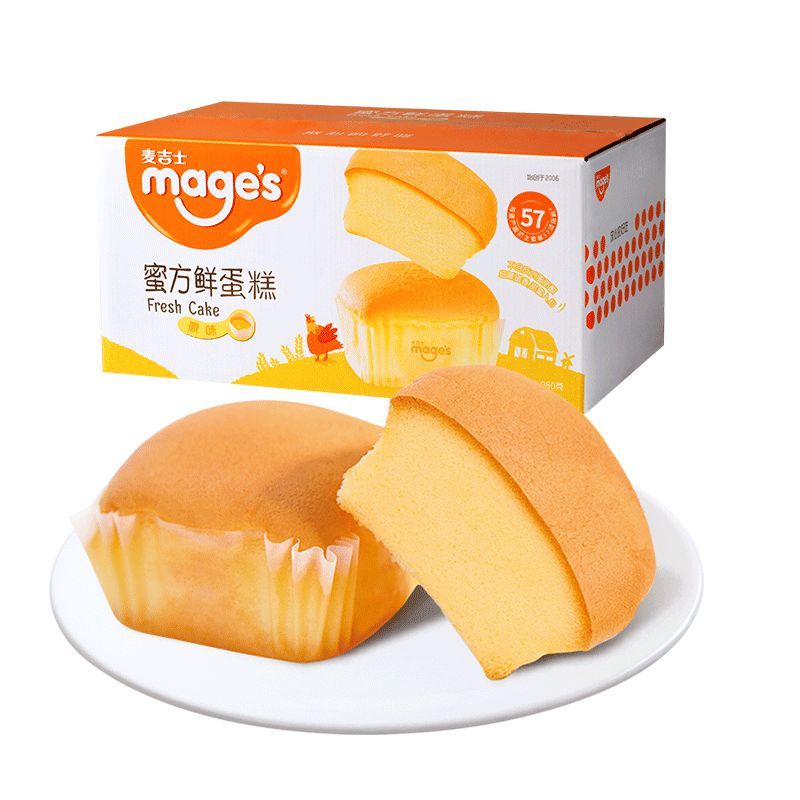 麦吉士蜜方鲜蛋糕面包糕点点心年货礼盒孕妇早餐零食960g