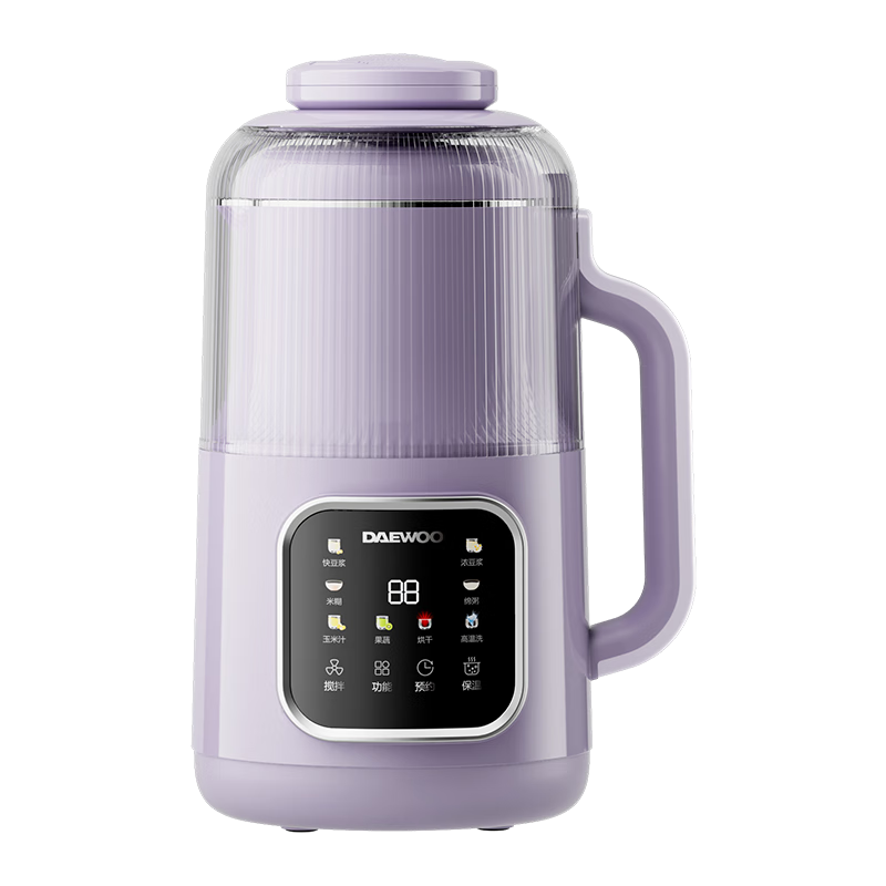 DAEWOO High-Speed Blender, Home Automatic Soy Milk Maker, for 2-3 People, DC Motor, Low Noise, Xiaomi Porridge Juicer, Baby Food Processor SM09ZL