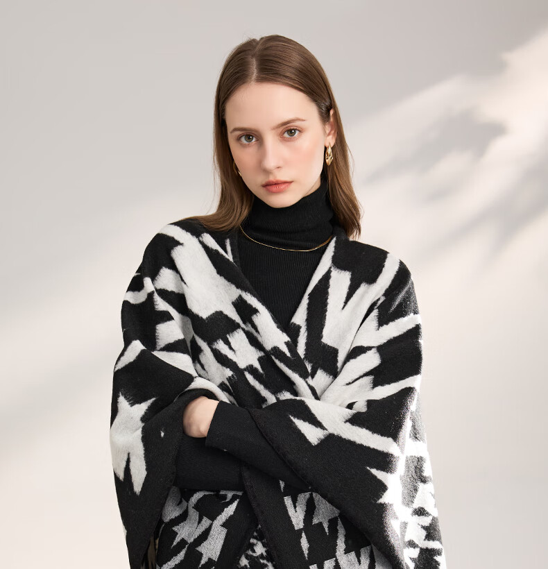 ELLE Women's Warm Shawl Office Essential Summer Air Conditioning Room Nap Travel Gift for Girlfriend 58