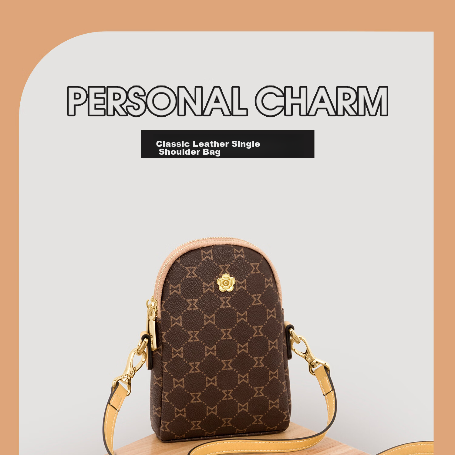 MashaLanti Women's Handbag, Luxury Phone Bag, Mini High-End Shoulder Crossbody Bag for Ladies, Mother's Day Gift on May 20th 9