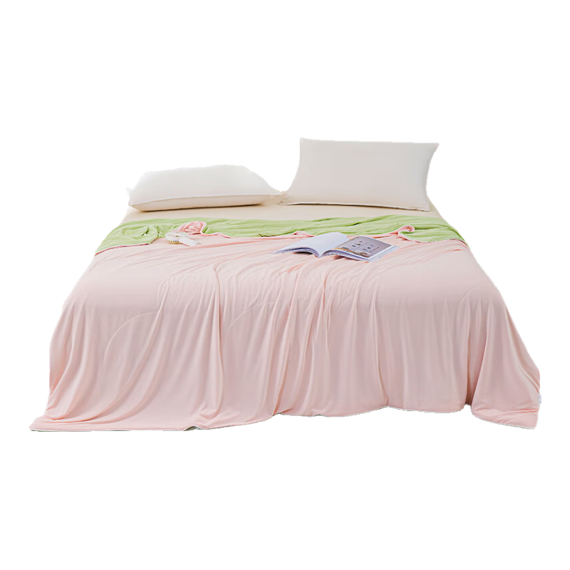 Dunlopillo Cool Silk Quilt A-Class Cooling Quilt Cooling Value 0.23 Air Conditioning Quilt Summer Quilt Fairy Pink 1.5*2m