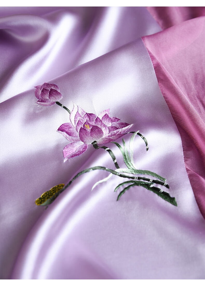 Hangsifu Handmade Suzhou Embroidery Silk Scarf Shawl Wrap, Autumn And Winter Neck Protection Warm Scarf, Birthday Gift for Mom, Gift Box 40