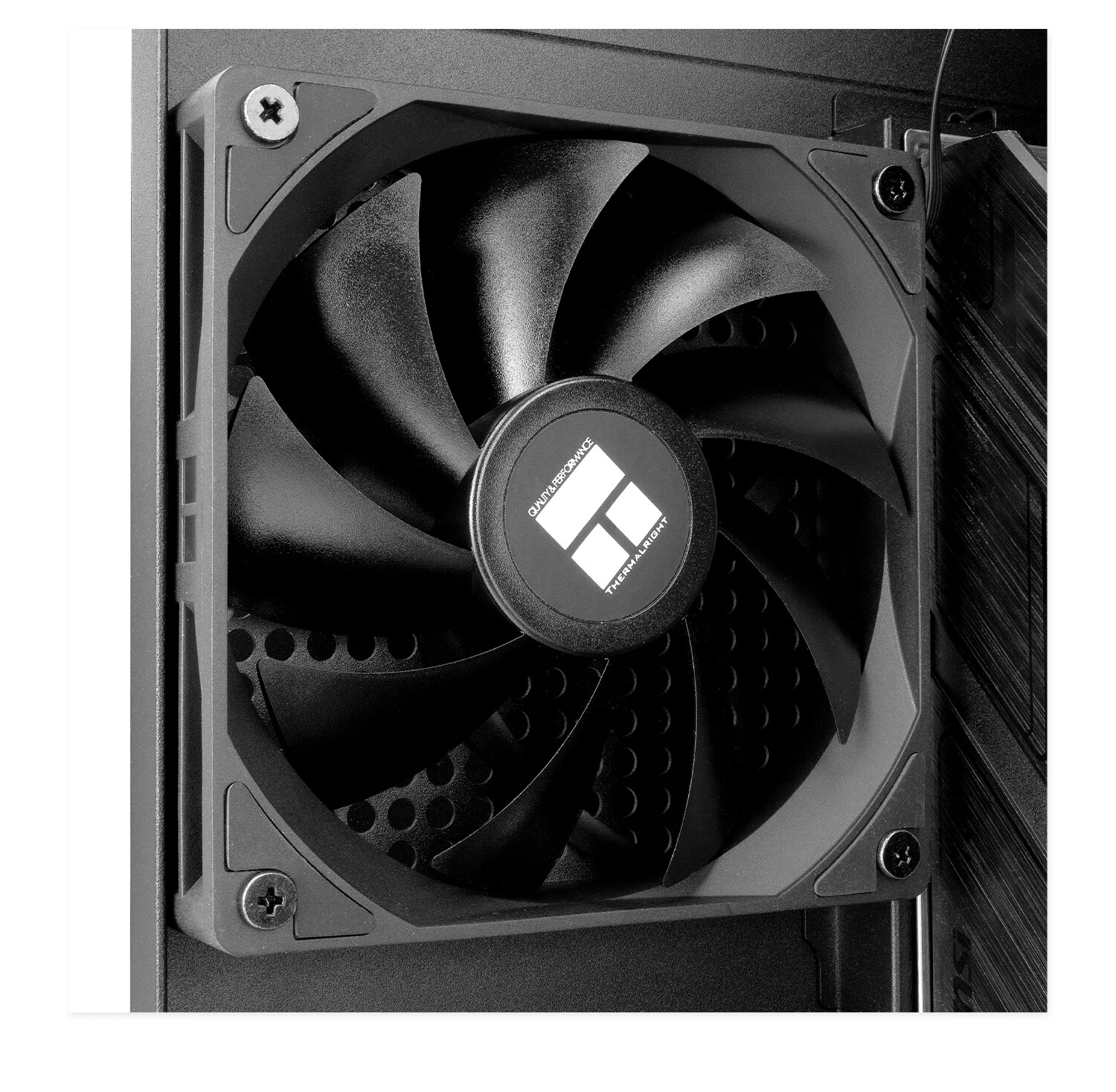 Thermalright TL-C12CW White 28MM Balanced Performance ARGB Light Fan with RGB Sync Support, 4PIN PWM, 1550 RPM 15
