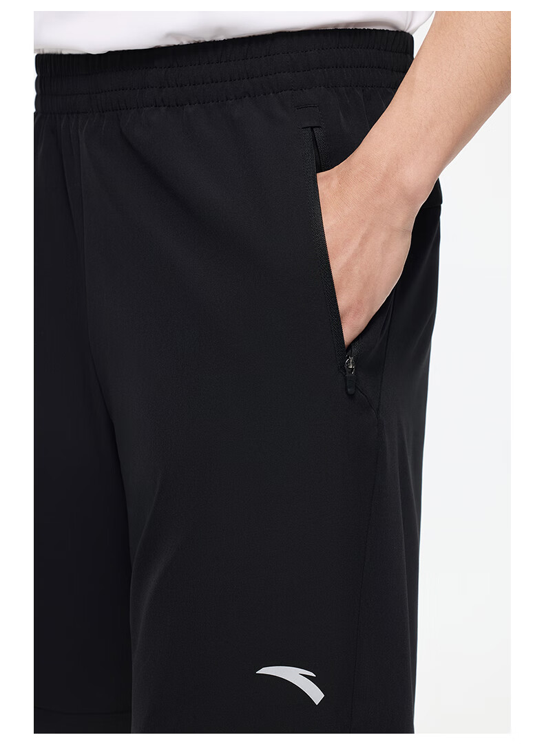 Anta Quick-Dry Men's Sports Shorts Summer Moisture-Wicking Breathable Fitness Training Running Outdoor Casual Woven Five-Point Pants 15