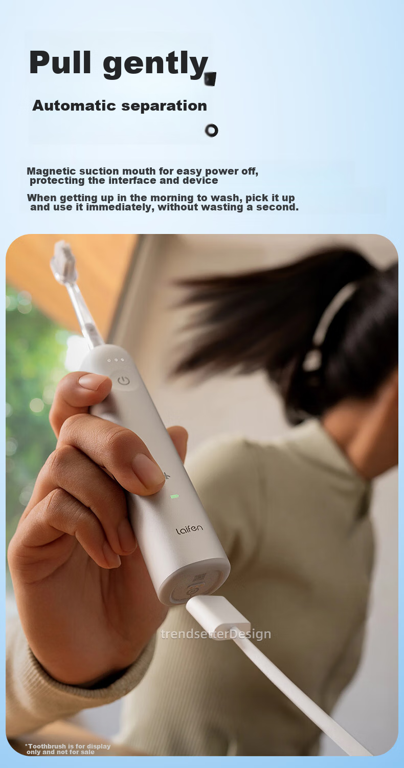 Chaofan Compatible with Laifen Electric Toothbrush Charging Cable, USB-A Magnetic Charging Cable, Laifen Next Generation Vibration Scanning Toothbrush Power Adapter Cable, Power Cord 6