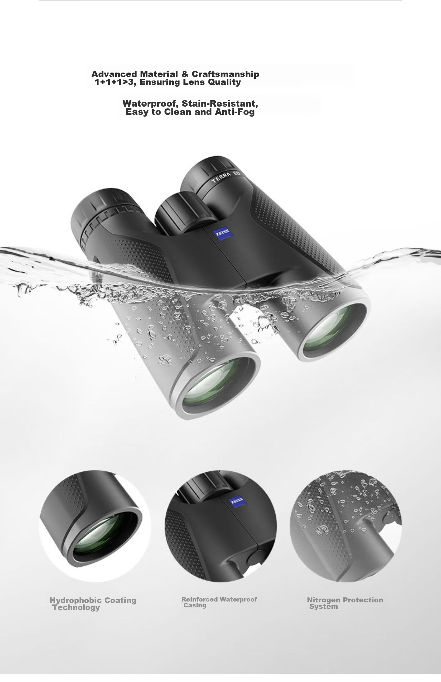 ZEISS Binoculars for Children, 8x25 Black Portable Foldable with Phone Connection, Suitable for Concerts, Music Festivals, Beekeeping, Outdoor Use 21
