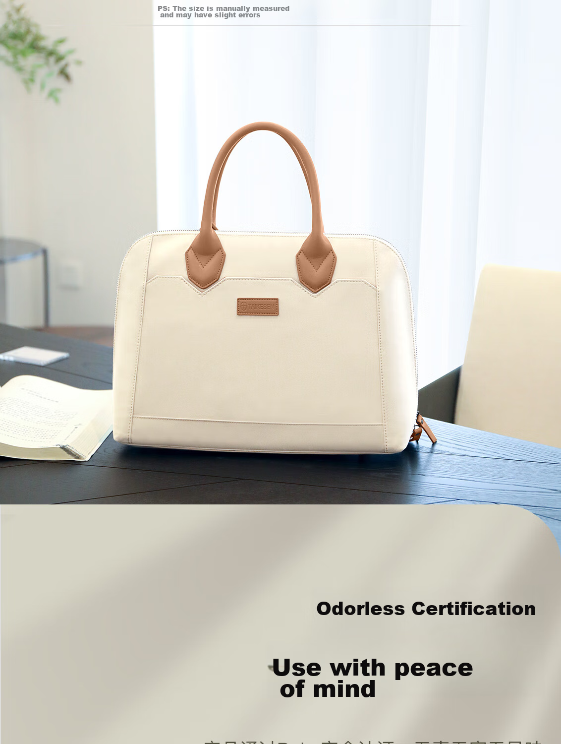 Taikesen Laptop Bag, Handheld Notebook 14-Inch, Suitable for Apple Macbook, Huawei, Lenovo, Briefcase, Women's Business 13