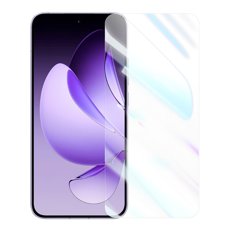 LLUNC [2-Pack] Tempered Glass Screen Protector for OPPO Reno13, Full Coverage Ultra-Clear Ultra-Thin Glass Film, Anti-Fingerprint Shatterproof Phone Protective Film