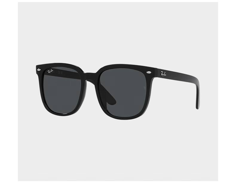 RayBan Square Large Frame Sunglasses, Face-Slimming Effect, Fashionable Designer Style 0RB4401D, Gift 4