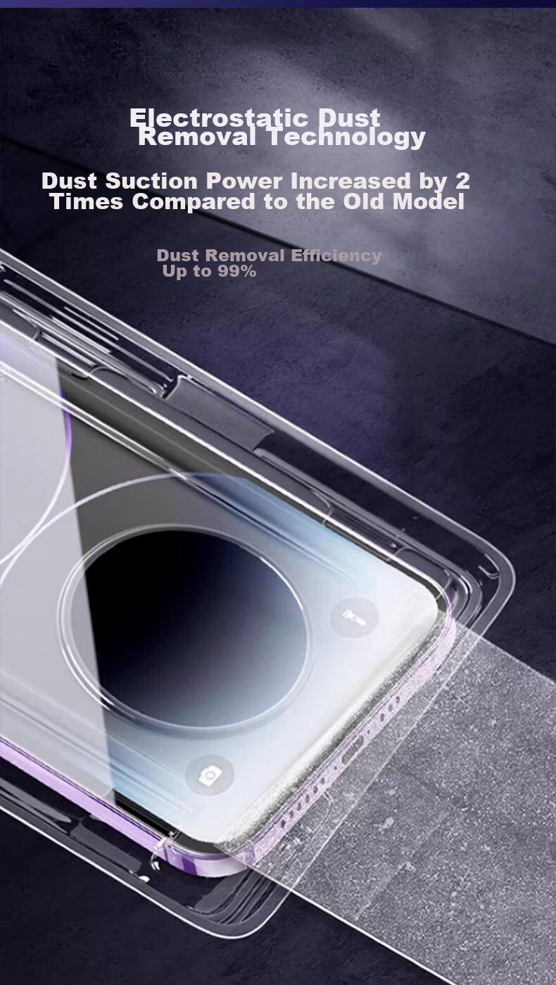 HotFire Tempered Glass Screen Protector for Apple X/S/11Pro, Full Coverage High Definition Anti-Fingerprint Dust-Free Quick Installation Box Protective Film for IPhone X/S/11Pro 3