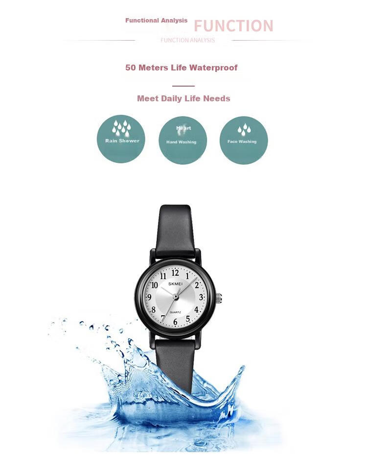 SKMEI Student Watch Quartz Analog Time-Only Exam Watch for Middle and High School Students Model 2532 7