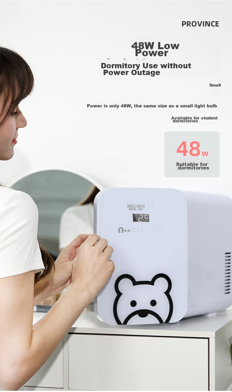 MeiLing Car Refrigerator, 10L Mini Fridge, Student Dorm Office Breast Milk Cooler And Warmer, Outdoor Breast Milk Cooler And Warmer 6