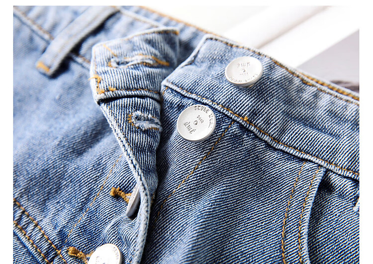 Dme [Irregular Cotton A-Line Skirt] Summer Washed Pocket Zipper Denim Midi Skirt for Women, Medium Denim Blue, L 18