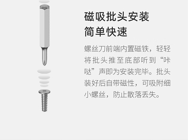 Oulaide Precision Multi-Function Screwdriver Set for Home Use, Laptop Disassembly Tool Box, Manual Phillips, Flathead, Hex And Torx Bits 6