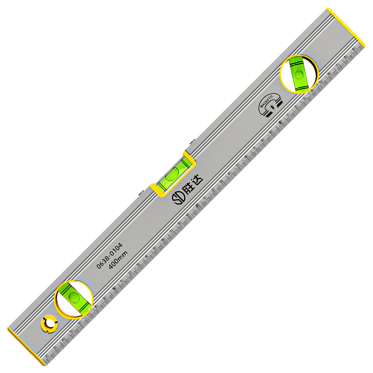 Shengda Magnetic Aluminum Alloy High-Precision Level Measuring Ruler Balance Tool Anti-Drop