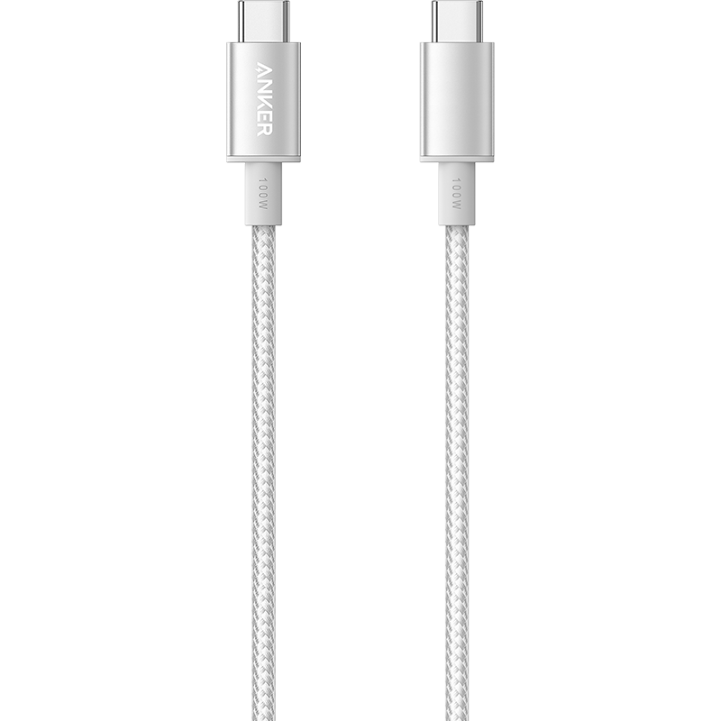 ANKE Charging Cable, Dual-Head Type-C, Compatible with IPhone 17 Pro Max/16/15, IPad, Laptops, Xiaomi 100W Fast Charging, Apple Data Cable, 3m White