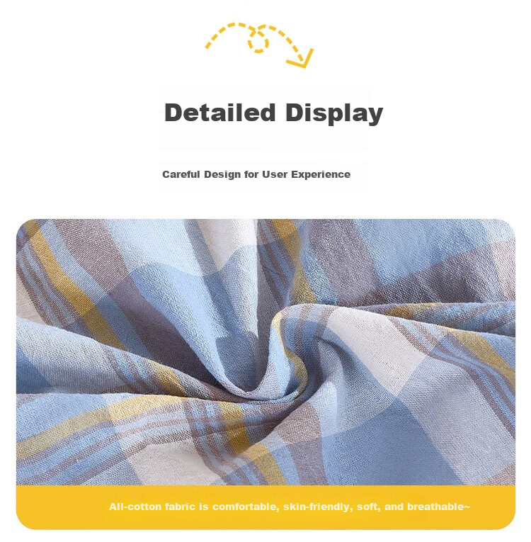 I-WILL Dormitory All-Cotton Mattress Cover, Student Bed Sheet Protector, Single Bed Cover, Jianxi Blue Mattress Cover 90*200cm 13