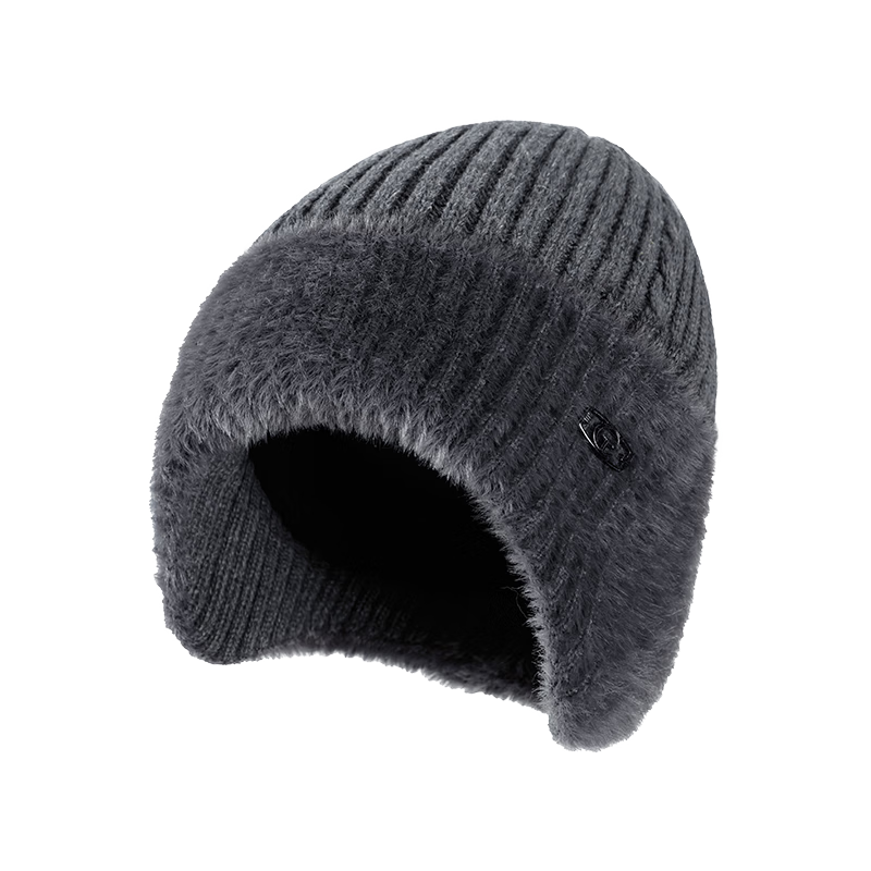 Hengyuanxiang Men's Hat for Autumn And Winter Warmth, Thick Wool Knit Cap for Middle-Aged And Elderly, Birthday Gift for Dad Or Grandpa