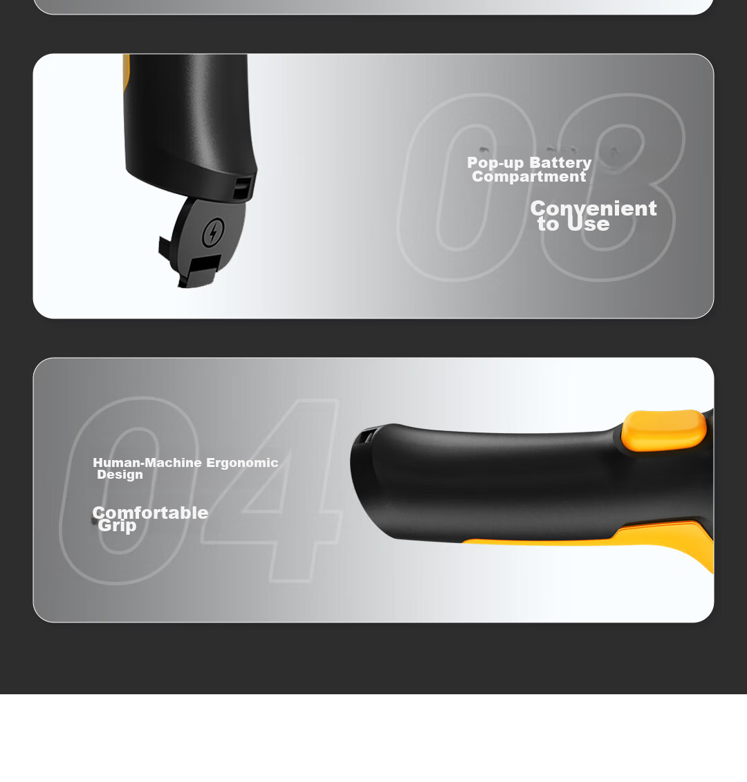 Deli Infrared Thermometer, Industrial High-Precision Temperature Gun, Kitchen Baking Water And Oil Temperature Gu 18