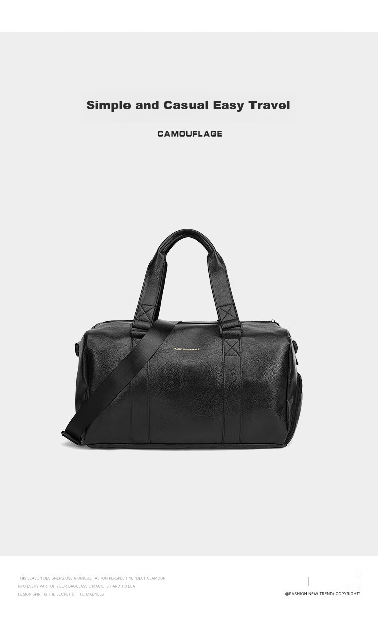 Mark Fairwhale Dry and Wet Separation Independent Shoe Compartment Casual Sports Swimming Fitness Bag Large Capacity Handheld Luggage Tote Travel Bag 12