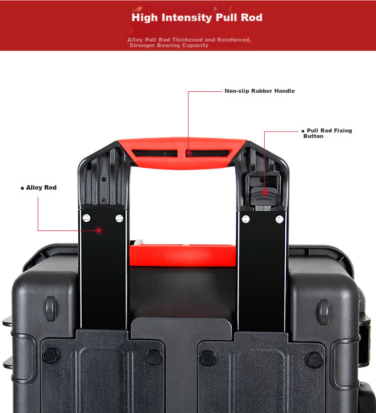 EIRMAI R600 Suitable for DJI Mavic Drone Plastic Protective Safety Case Camera Trolley Case DSLR Camera Box Photography Case Waterproof And Moisture-Proof Case with Standard Foam Padding 12