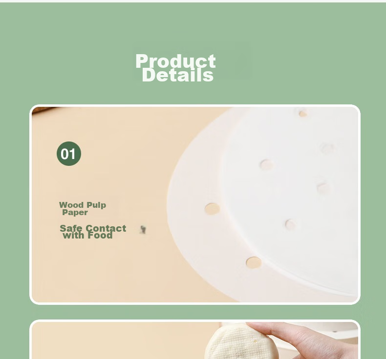 Dengbi Steamer Paper, Steaming Bun And Mantou Liner, Disposable Steamer Cloth, Steaming Paper, Steamer Pad, Steamer Mat 14