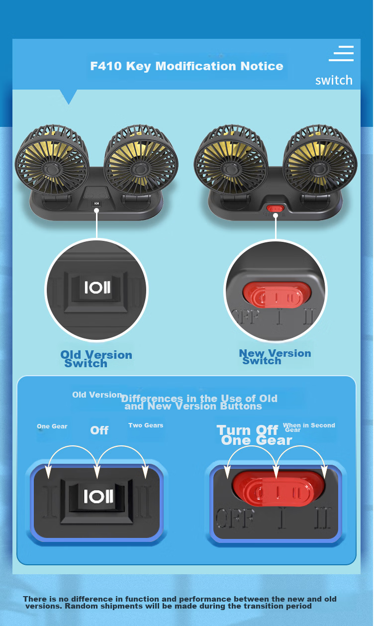 Dijialun High-Power Dual-Head Car Fan USB Summer Car Fan for Sedans, Trucks, Computers, Office Desks And Home Use 14