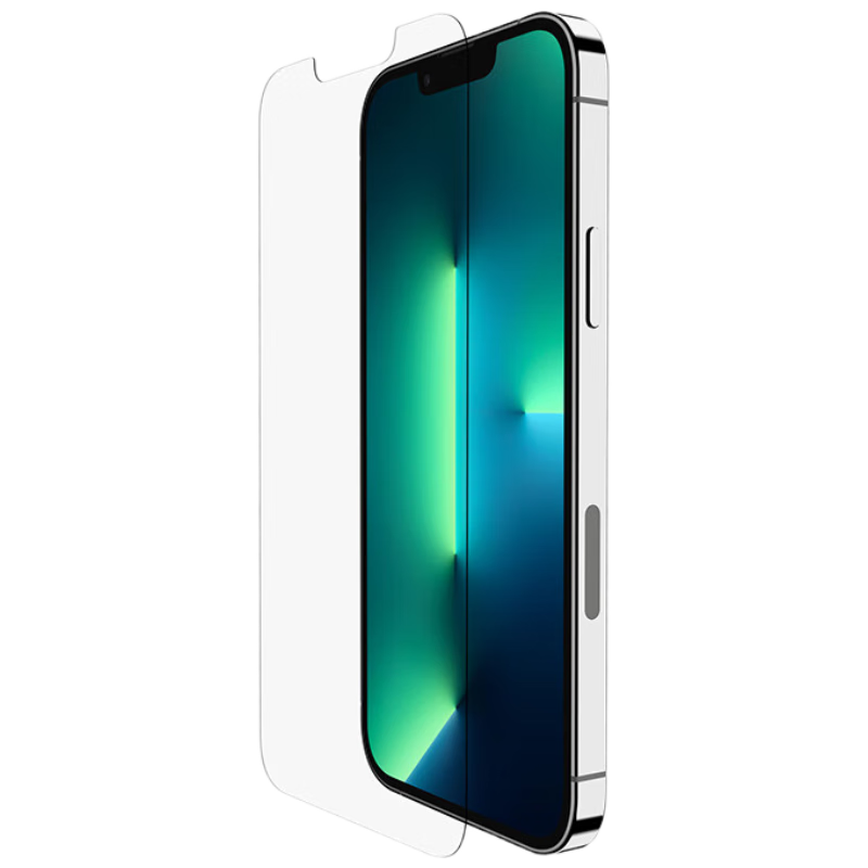 BELKIN Tempered Glass Screen Protector for Apple IPhone 17e/16e, Japanese Imported Asahi Glass, Antibacterial And Shatterproof OVA069