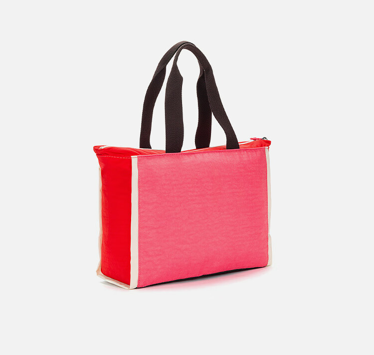 Kipling Lightweight Travel Casual Crossbody Bag NALO Pink Orange Block Patch Birthday Gift 7