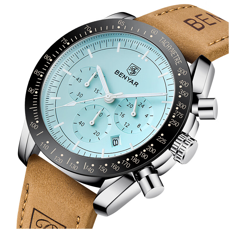 TSAR BOMBA Benyar Men's Quartz Watch Casual Business Self-Gift for Boyfriend, Student Exam Watch Father's Day Gift 19