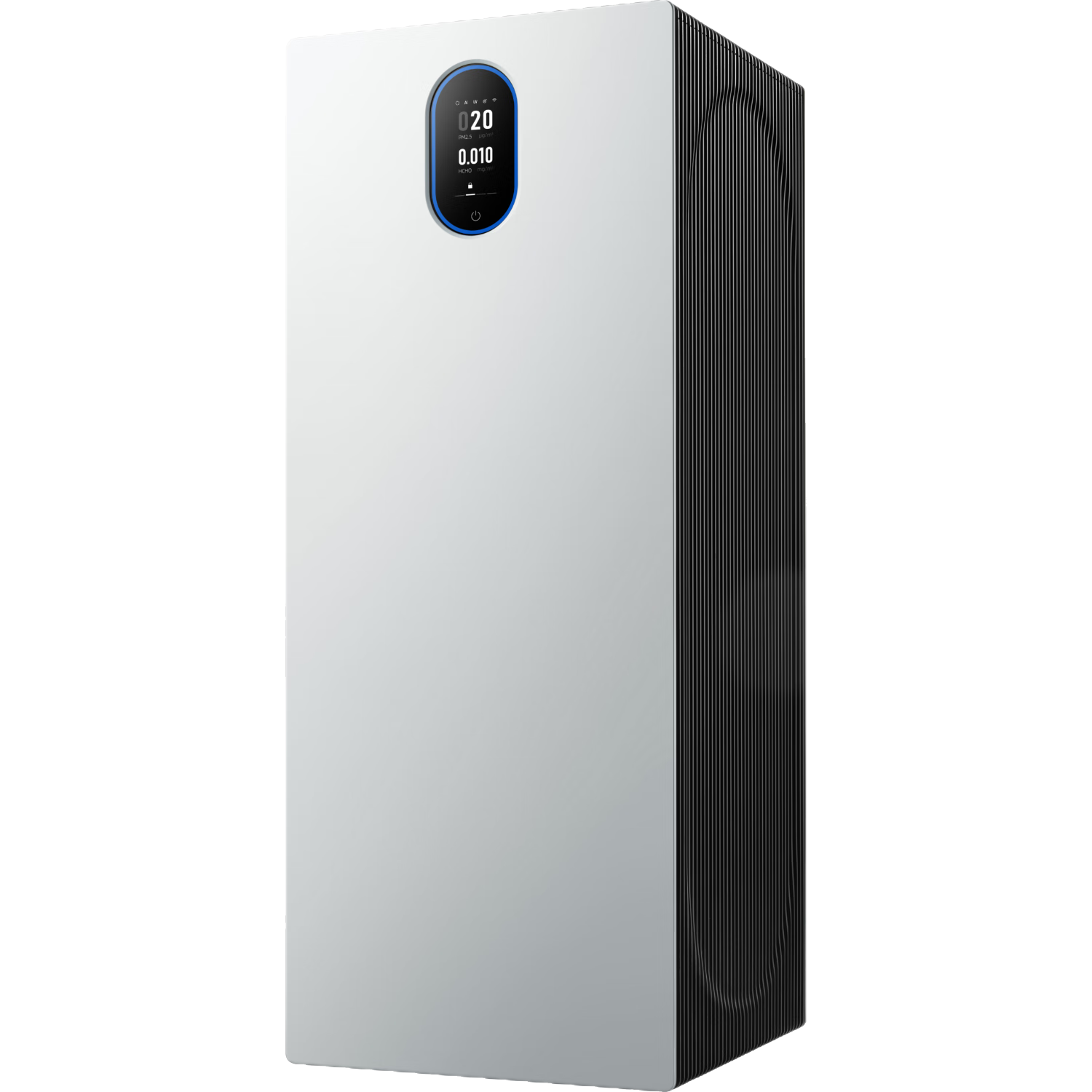 352 Air Purifier Removes Pollen, Formaldehyde, Bacteria, Flu Virus, TVOC Odors, Allergens, Formaldehyde with Digital Display for New Homes And Home Use Tower-Type Dual Fan Z120