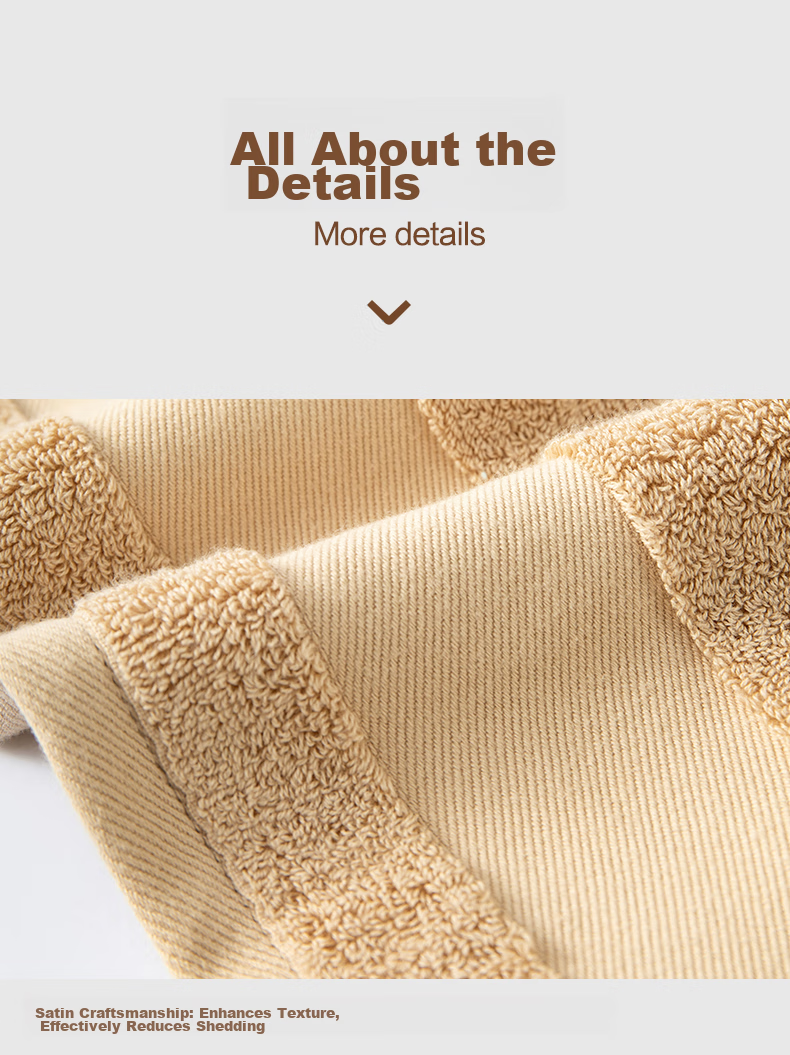 Sanli Towel, High-End Five-Star Hotel Quality, Thickened Adult Sports Towel for Men's Bathing, Pure Cotton, 2 Pieces 10