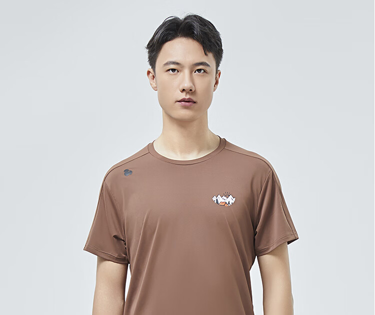SCALER Ice Rainbow Quick-Dry T-Shirt for Men And Women, Spring/summer New Arrival, Sports Running Breathable Round Neck Outdoor Short Sleeve F4115567 26