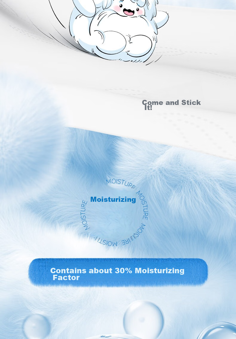 COROU Pocket Tissues, 4-Ply 10 Sheets*10 Packs, Velvet Feel, Moisturizing Wipes, Cloud Soft Tissue, Napkins, Cream Paper, Portable 5