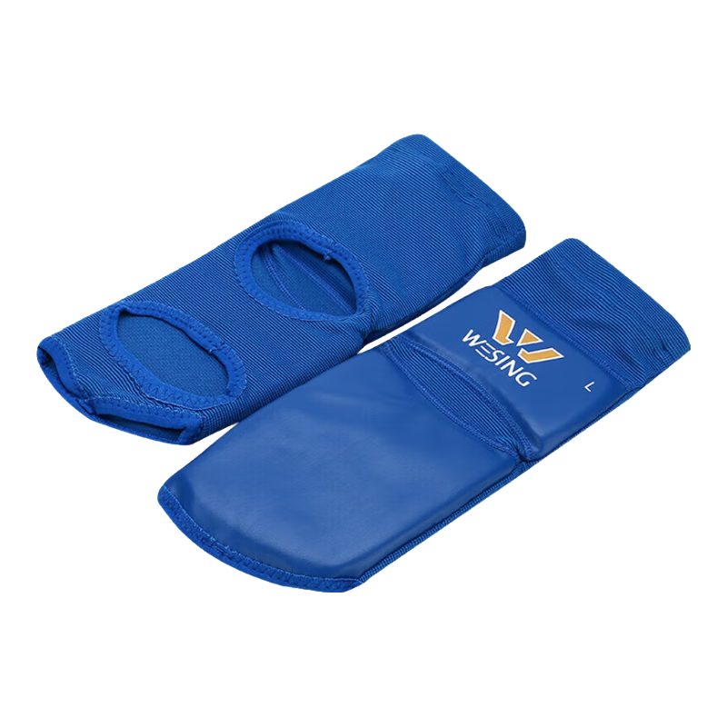 Jiurishan Foot Protector, Boxing And Kickboxing Protective Gear, Ankle Guard for Adults And Children, Training Equipment, Blue, Size M